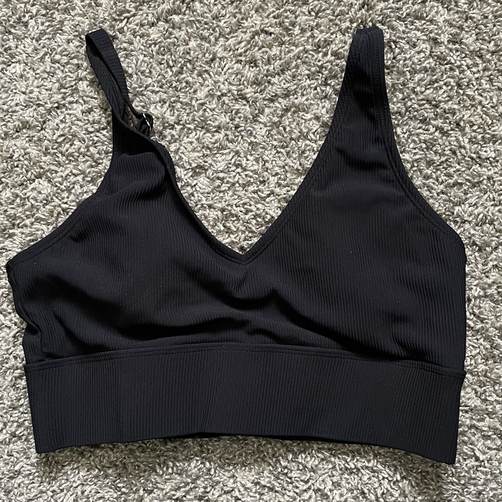 Black Swim Top